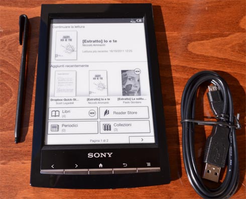 Sony ebook reader